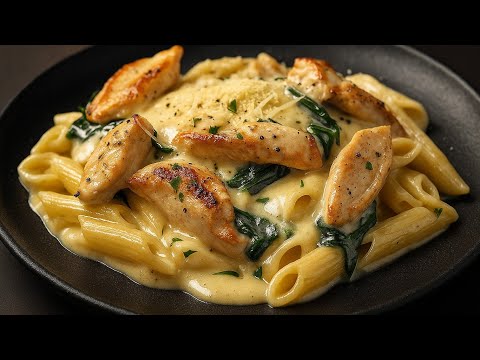 Видео: 🔥 ПАСТА С КУРИЦЕЙ В СЛИВОЧНОМ СОУСЕ! Вкусный ужин за 15 минут!