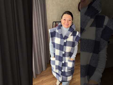 Видео: 2.10.25 🔥Обзор НОВИНОК- жилетов  из овечьей шерсти и пончо!✨✨✨
