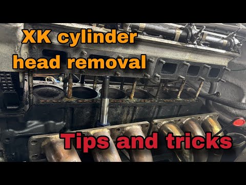 Видео: Простой способ снятия головки блока цилиндров Jaguar XK