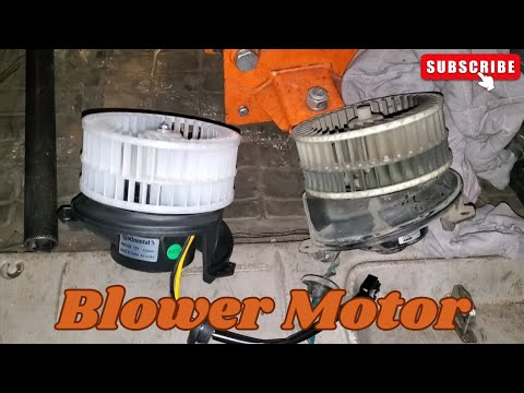 Видео: Замена электродвигателя вентилятора Town and Country 2006 года!