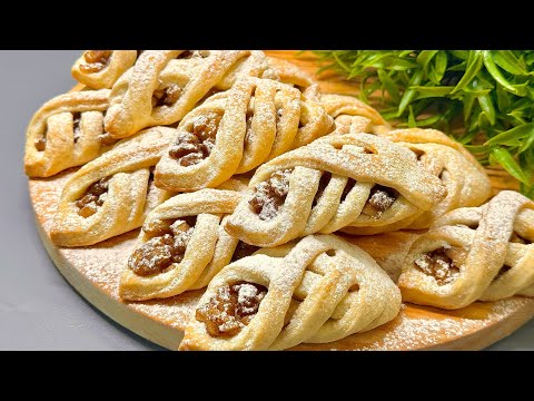 Видео: Немецкая выпечка, вкуснее кусочка торта! Очень простой рецепт, готовый всего за 15 минут