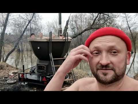 Видео: Банный чан! Как греть воду!?