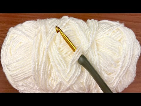 Видео: ГОТОВЫ ПОПРОБОВАТЬ что-то НОВЕНЬКОЕ? Простой и красивый узор крючком! Легкая и милая вязка крючком