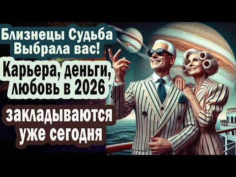 Видео: Почему именно Близнецы фавориты счастья в 2026? Жизнь, о которой вы даже не мечтали