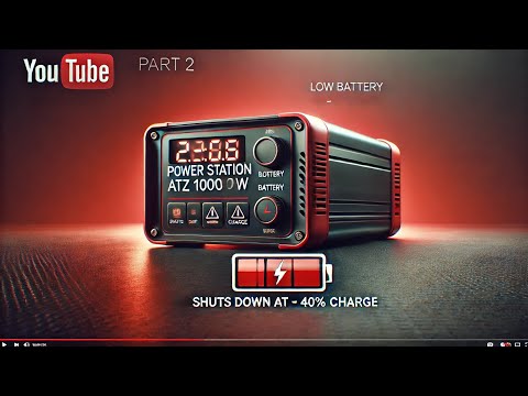 Видео: Частина 2: Проблема з Power Station ATZ 1000W – Вимикається При Заряді 40% | #Проблема #ATZ1000W