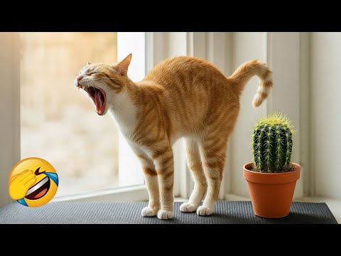 Видео: Попробуй не засмеяться 😅 Лучшие смешные собаки и кошки 😹🐶 Часть 3