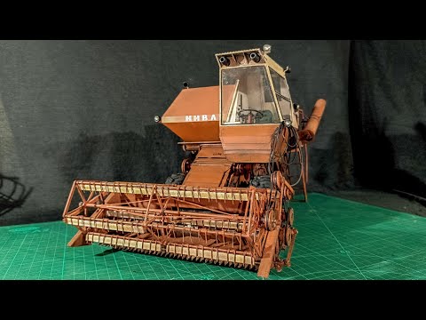 Видео: Нива СК-5 RC модель / Niva SK-5 RC model