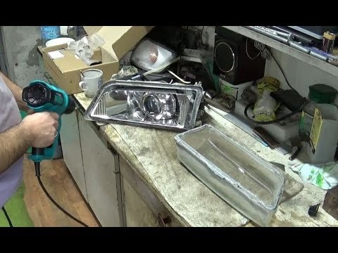 Видео: Инсталяция биксеноновых линз в Ниссан Максима