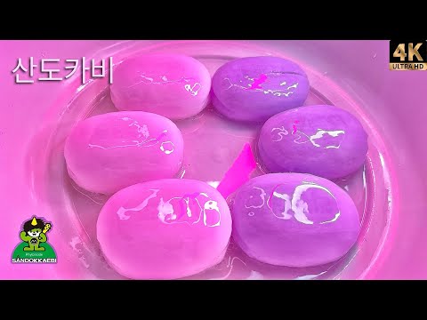 Видео: ASMR 💜 KOREAN Soaps Set 🩷 Soaked Soap || АСМР Размокшее Корейское Мыло #asmr