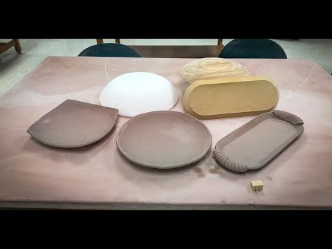 Видео: Три простых способа обтянуть формованные глиняные плиты с помощью дополнительного кольца для ног