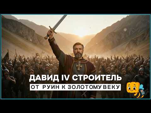 Видео: Как 16-летний царь без царства построил империю. История Давида Строителя.