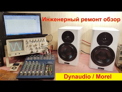 Видео: Ремонт динамиков акустики Dynaudio, ремонт студийных мониторов Dynaudio, Morel, Volvo, Volkswagen