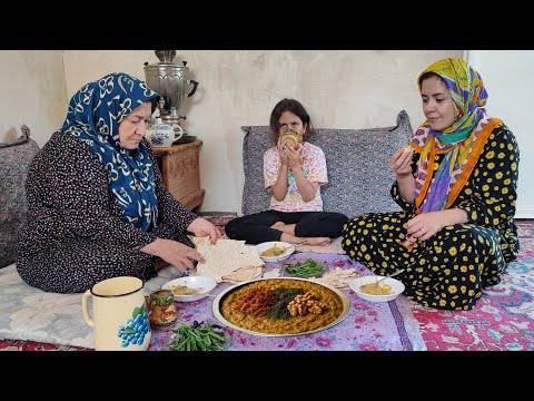 Видео: Блюда древней иранской деревни | Готовим традиционный кашк-и бадемджан