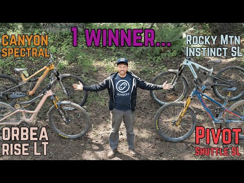 Видео: Кто победил? 4 горных электровелосипеда с максимальным весом от лучших к худшим!