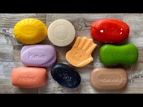 Видео: ASMR Soap cutting | Soap Carving|Резка мыла  | ASMR