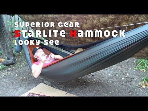 Видео: Гамак Superior Gear Starlite Looky-See
