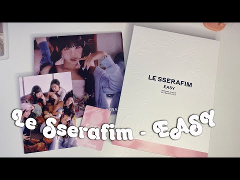 Видео: распаковка альбома LE SSERAFIM - EASY 💗очень красивый альбом