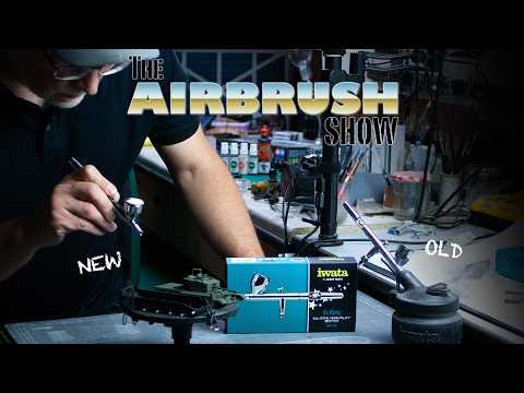 Видео: IWATA ECLIPSE HP-CS — ЛУЧШИЙ АЭРОГРАФ ДЛЯ НАЧИНАЮЩИХ? THE AIRBRUSH SHOW S3.EP03
