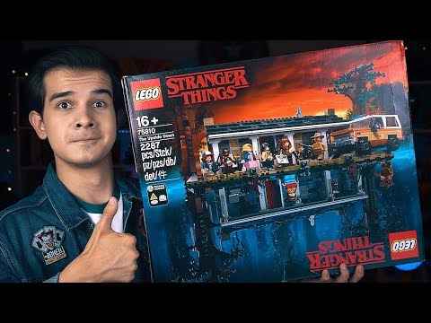 Видео: LEGO ОЧЕНЬ СТРАННЫЕ ДЕЛА - Набор на Обзор (75810)