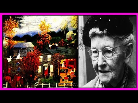 Видео: Жизнерадостные Картины 100-летней Бабушки МОЗЕС!Одна из Самых Известных Художниц Америки!