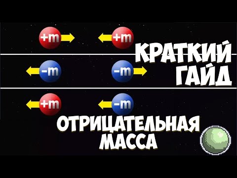 Видео: 🧪🧪Отрицательная масса. Краткий гайд.