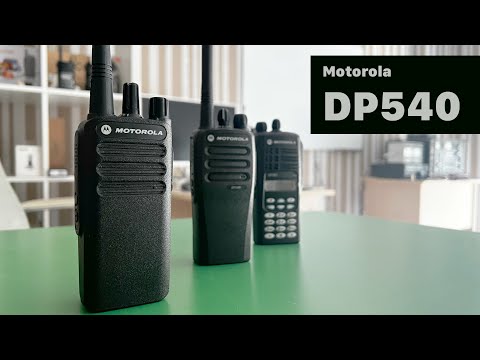 Видео: Радиостанция Motorola DP540