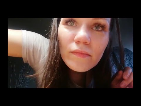 Видео: Асмр. Коррекция бровей пинцетом,тык тык....