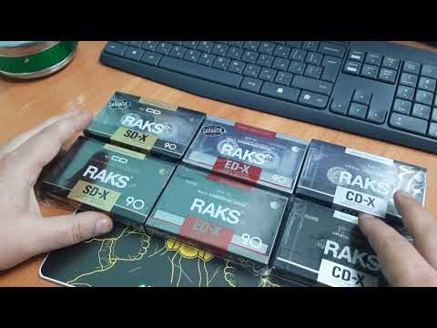 Видео: моя коллекция кассет RAKS