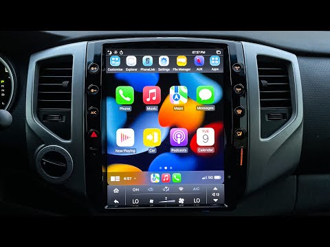 Видео: ЛУЧШАЯ магнитола для Tacoma 2-го поколения! 12-дюймовый экран AuCar