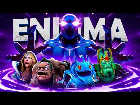 Видео: ЭНИГМА на 14.000 ММР | От Эйдалонов до БЛЕКХОЛА - Enigma Dota 2