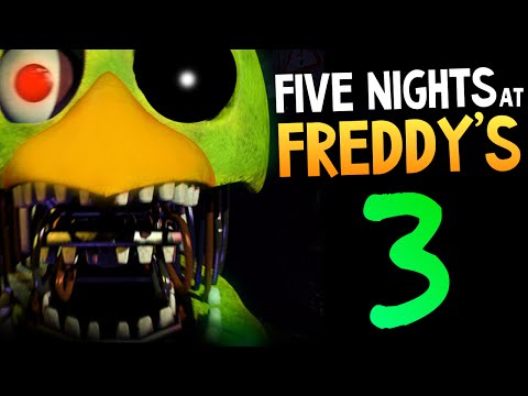 Видео: Five Nights at Freddy's 3 - КТО ЭТО БЫЛ?! (Пасхалки)