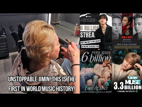 Видео: Неудержим! Чимин из BTS стал первым сольным исполнителем K-Pop, преодолевшим отметку в 6 миллиард...