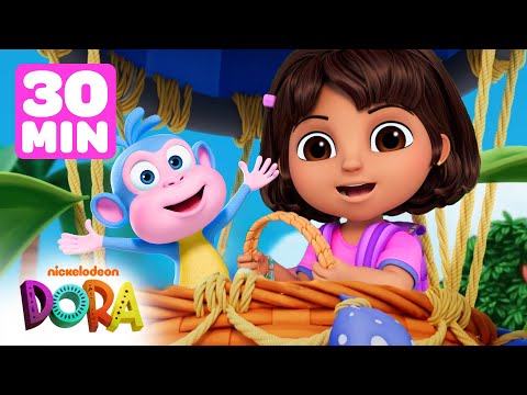 Видео: 30 МИНУТ захватывающих приключений с Дорой! #2 | Dora & Friends