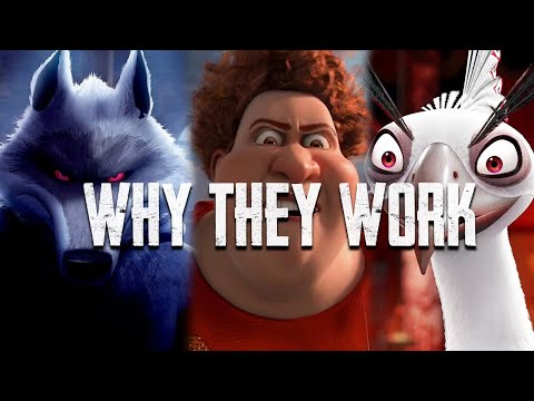 Видео: Почему злодеи DreamWorks работают