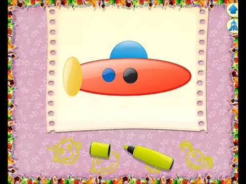 Видео: Развивающий мультик для детей от 1-го года до 3-х лет. Учим цвета