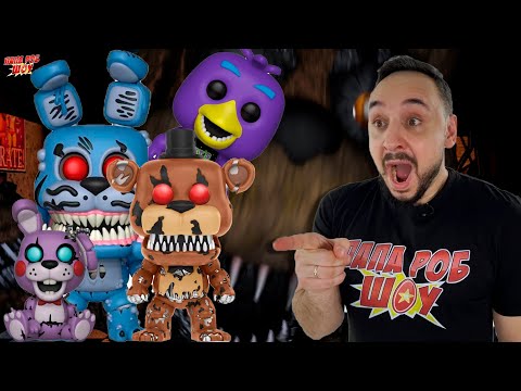 Видео: ПАПА РОБ И АНИМАТРОНИКИ FNAF: ТЕОДОР И РОКСТАР ФРЕДДИ FUNKO POP + ИГРА В HELP WANTED!