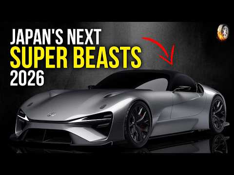 Видео: НОВЫЕ ЯПОНСКИЕ СПОРТИВНЫЕ АВТОМОБИЛИ 2026-2027 ГОДОВ