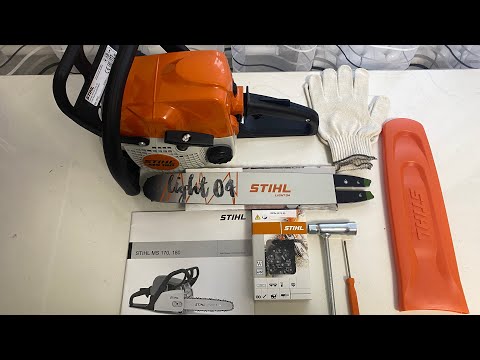 Видео: Штиль мs-180 (оригинал ) последние НЕ 2-mix stihl-ms180