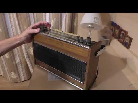 Видео: Радиоприёмник СССР Рига 103
