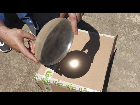 Видео: Огромная самодельная линза из эпоксидной смолы. Homemade epoxy magnifier