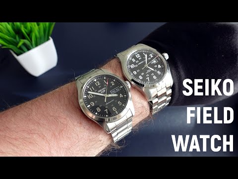 Видео: Лучшие бюджетные полевые часы - Seiko 5 Sports “Field Watch” SRPG27 vs Hamilton Khaki Field