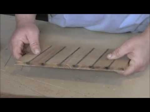 Видео: Изготовление тиковой палубы. Предварительная шлифовка