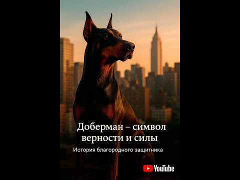 Видео: 5 фактов, которые изменят твоё мнение о доберманах
