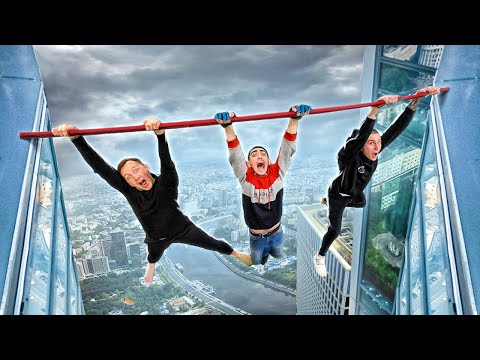Видео: Кто последний СОРВЁТСЯ с ВЫСОТЫ, получит 300.000 РУБЛЕЙ! ЧЕЛЛЕНДЖ