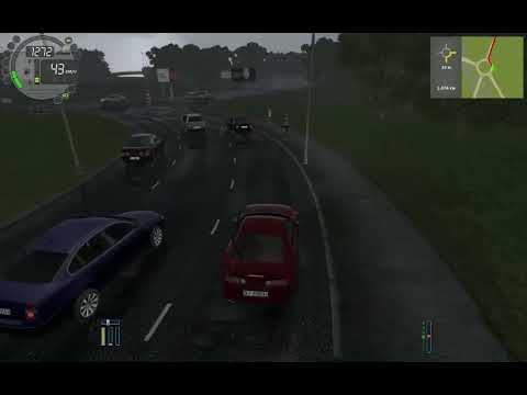 Видео: я катаюсь на машині в  City Car Driving (це була гра)