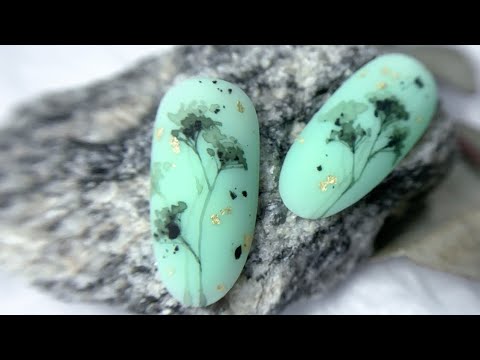 Видео: Моя любимая акварель. Монохромный дизайн