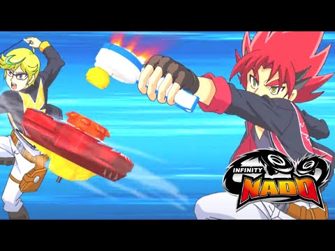 Видео: Infinity Nado. Сезон 2. Серия 31. Друзья или враги? | мультик про игрушки Infinity Nado волчки