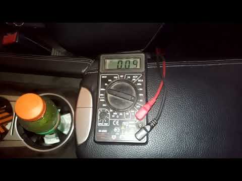 Видео: Поиск утечки тока W164 без Stara