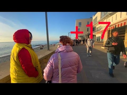 Видео: АДЛЕР СЕЙЧАС ТЕПЛО ПРОГУЛКА ОТ МАНДАРИНА ДО ПЛЯЖА ОГОНЁК #25