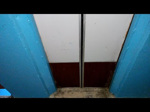 Видео: Лифт (КМЗ-1993 г.в); V=1 м/с; г/п 400 кг (Степная 37/1 подъезд 1; г. Балаково; 9А микрорайон)